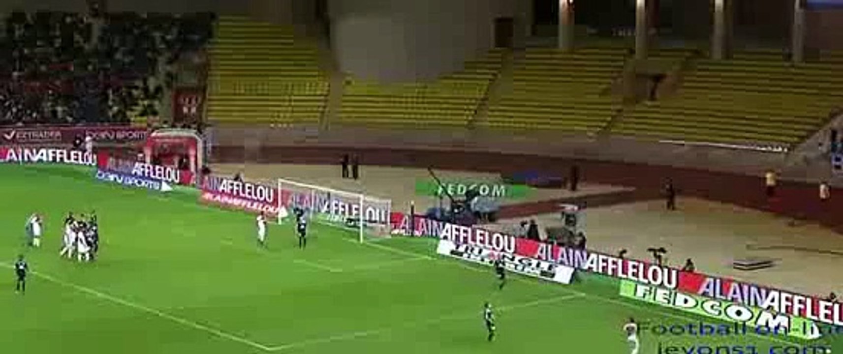 Monaco 1 - 1 Lyon - Ligue 1 - Highlights - 16_10_2015