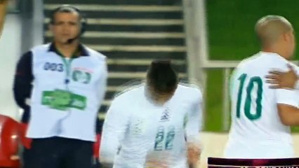 Les premiers pas de BENRAHMA avec l'Algérie face au Sénégal