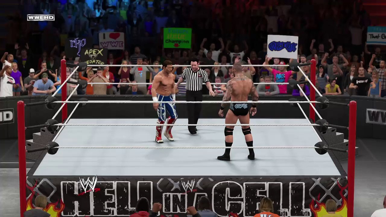 WWE 2K15 tyson kidd v randy orton