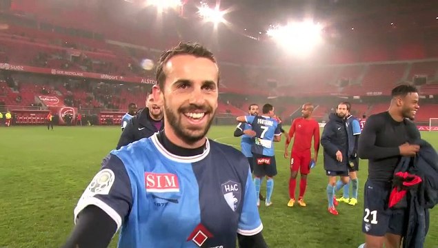 Après Valenciennes - HAC (0-1), réaction d'Alexandre Bonnet