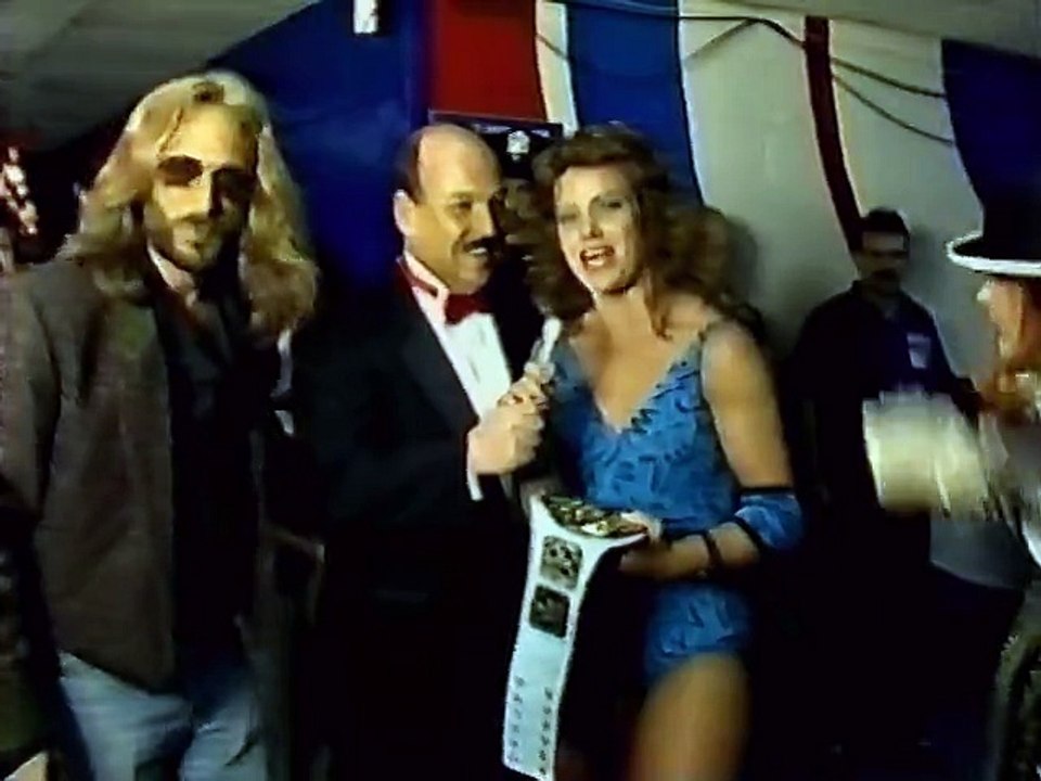 WWF Wrestlemania - Wendi Richter Post-Match Interview