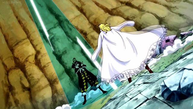 One Piece | Cavendish (Hakuba) vs. Nico Robin | HD