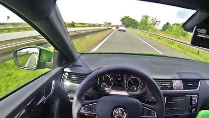 Skoda Octavia İ RS Autobahn POV Top Speed Test