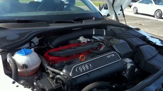 Audi TTRS Plus Launch Control Acceleration 0-100 & Exhaust Sound