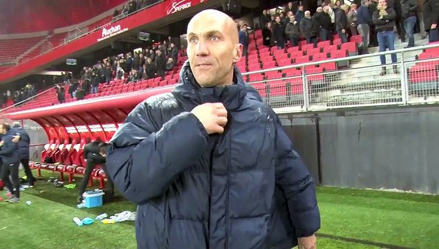 Après Valenciennes - HAC (0-1), réaction de Christophe Revault