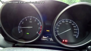 Mazda 3 MZR Acceleration 0-100 Test & Sound
