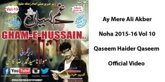 Qaseem Haider Qaseem - Noha 2015-16  - Ay Mere Ali Akber || اے میرے علی اکبر
