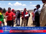 N11 EQUIPO TECNICO DEL GRA SE REUNE CON DIRIGENTES Y AUTORIDADES COMUNALES PARA ESTABLECER DIALOGO DE ACUERDOS Y EVITAR