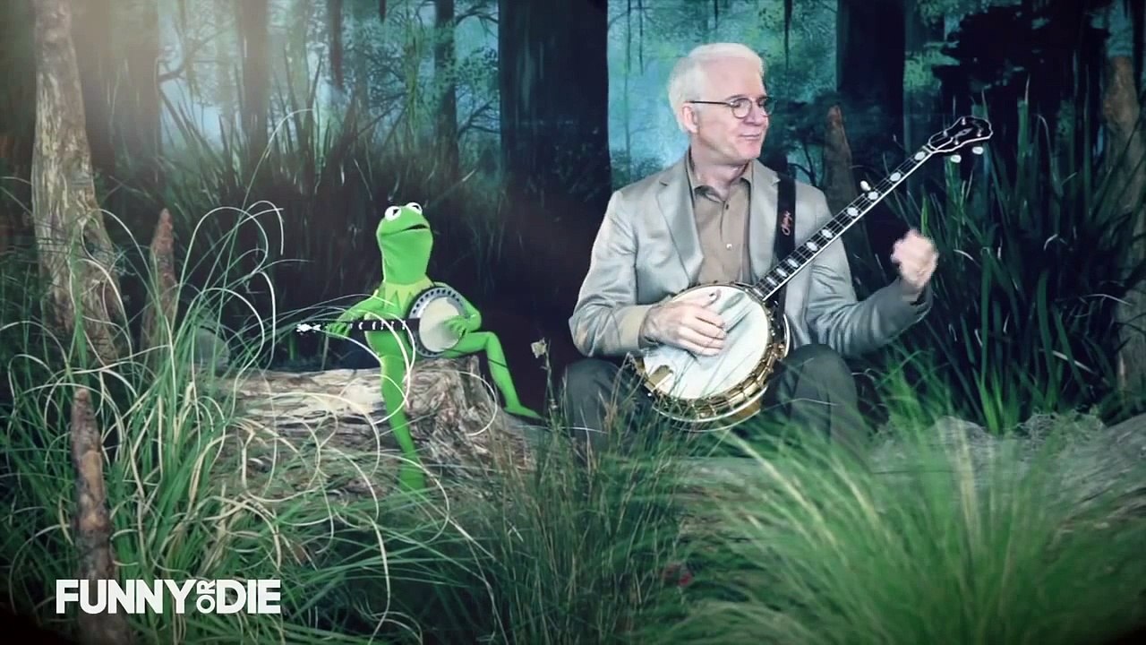 Steve Martin and Kermit the Frog in "Dueling Banjos" Dailymotion Video