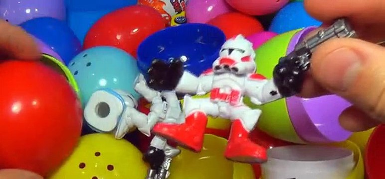 30 Surprise Eggs! ANGRY BIRDS Cars SONIC Pet Shop TOY Story SMURFS Kinder Surprise SpongeBob! [Full Episode]