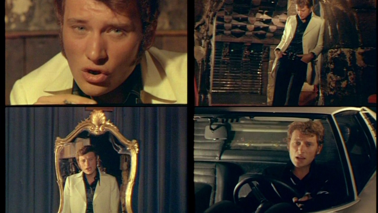 Johnny Hallyday 1967 J'ai Crié à La NUIT (Version HD Remastérisé)