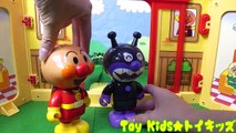 アンパンマン おもちゃアニメ レストランへGO❤お店ごっこ Toy Kids �