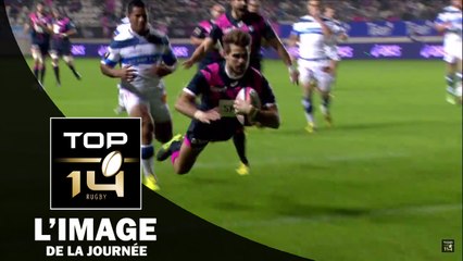 L'image de la journée – L'essai de Bonneval (SFP) face à Castres - Saison 2015-2016