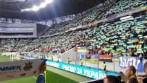 Белорусские футболисты испугались во Львове гимна Украины