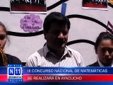 N11 TERCER CONCURSO NACIONAL DE MATEMATICAS SE REALIZARA EN AYACUCHO, PARTICIPARAN COLEGIOS DE TODO EL PAIS