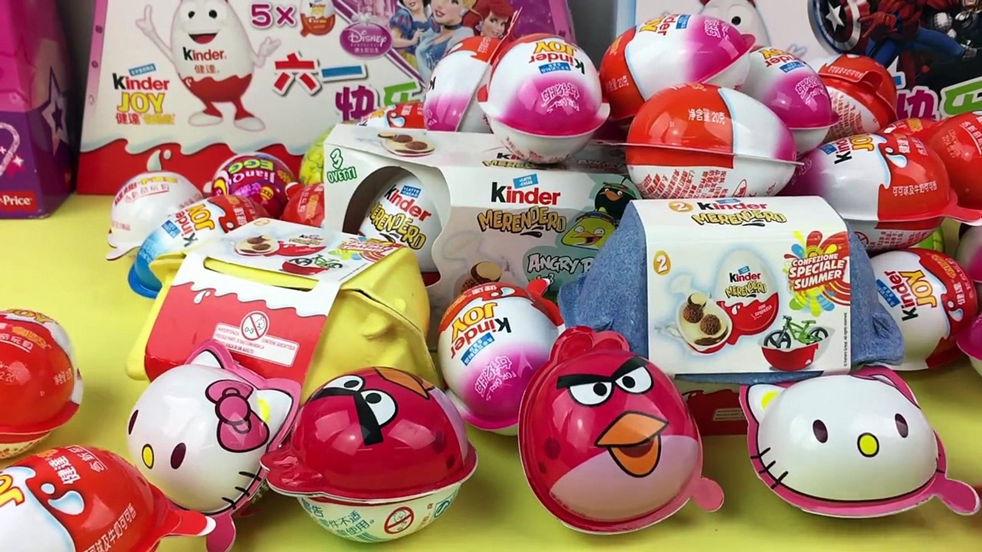 kinder joy angry birds