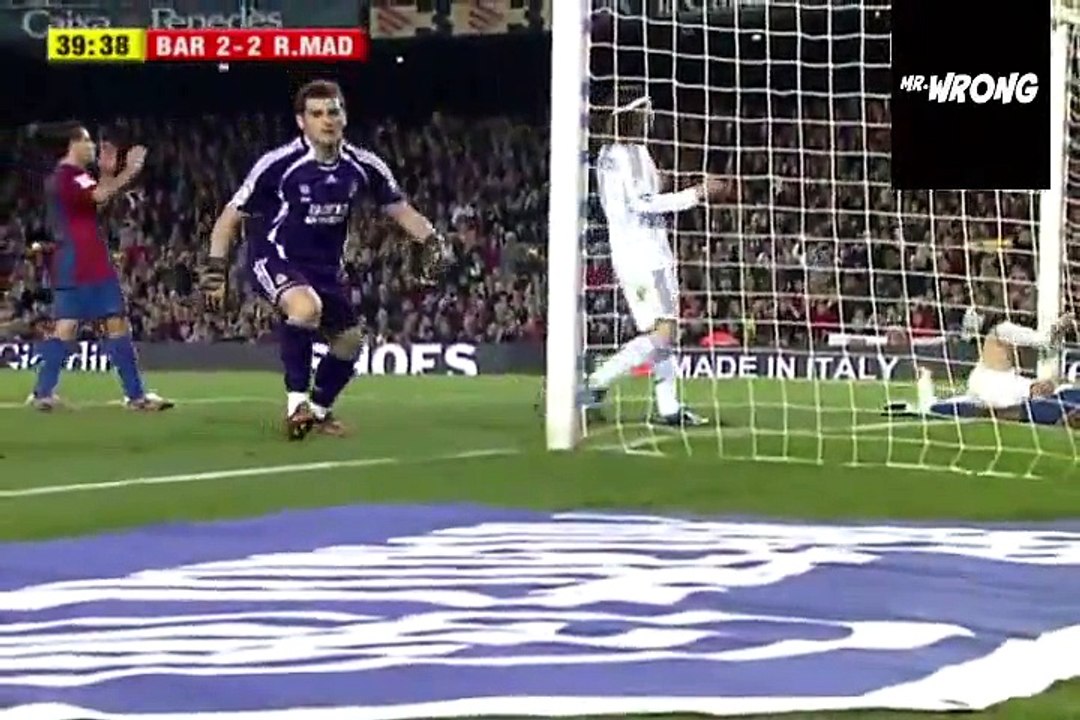 Classic El Clasico's - Barcelona 3-3 Real Madrid 2007 HD