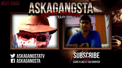 FREDDY KRUEGER OMEGLE SCARE PRANK