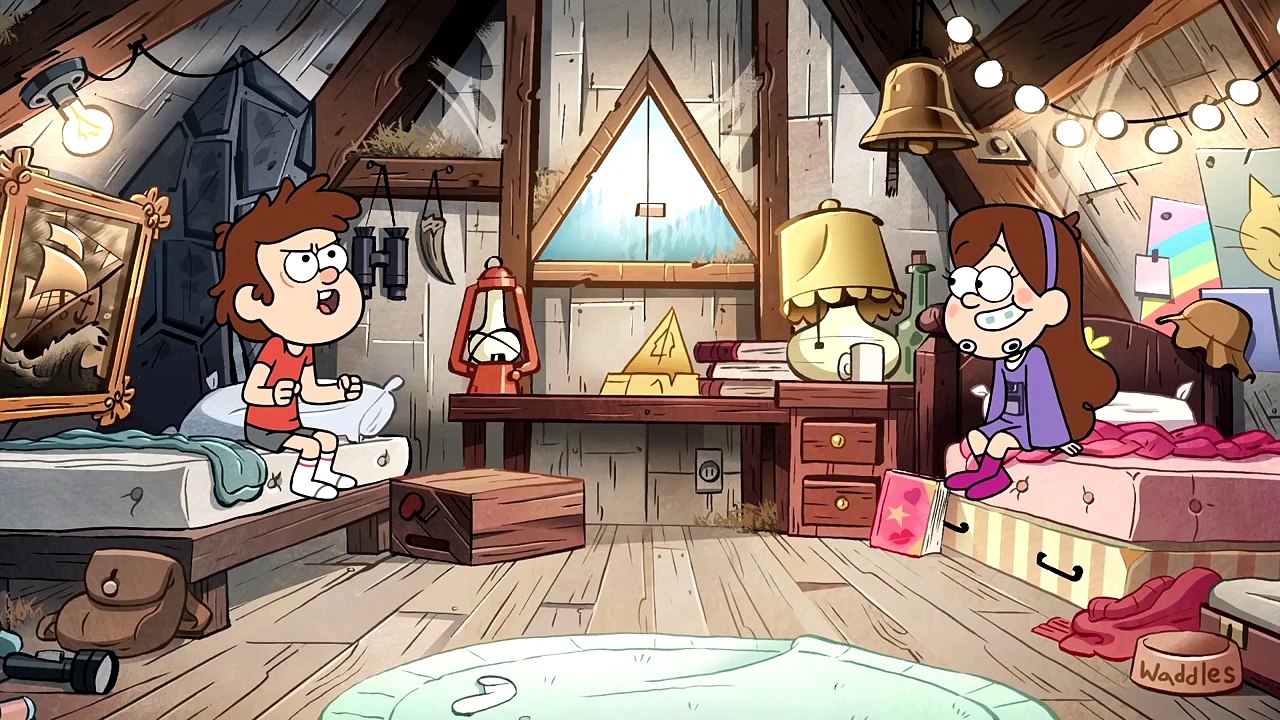 Gravity Falls Dipper and Mabel vs The Future Clip