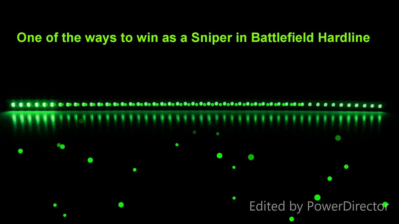 One of the ways to win as a Sniper in Battlefield Hardline