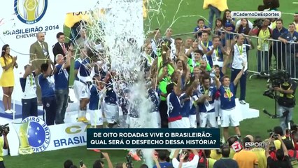 Nada decidido! Brasileirão pega fogo a oito rodadas do fim