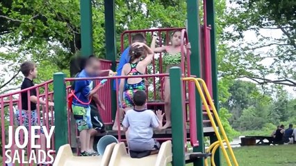 Children with Guns in the Park - Social Experiment Prank