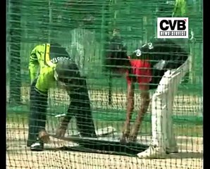 INDIAN BATSMEN PREPARE TO FACE BOUNCERS AT MOHALI