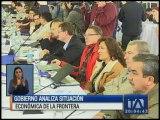 El Gobierno analiza situación económica en la frontera