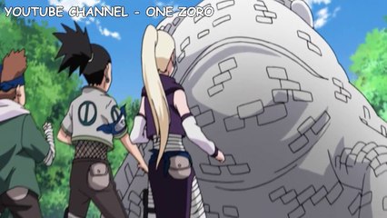 Naruto Shippuden 434 Yahiko,Nagato & Konan vs Team 10