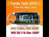 Android Auto DVD system for Toyota Yaris 2012 2013 2014  Car GPS Radio Bluetooth Wifi 3G Internet