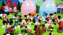 Surprise Eggs Disneys Mickey Mouse Unboxing Collection Capsule Surprise toys