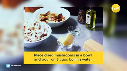 Mushroom And Beet Borscht