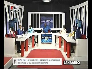 Me El Hadji Diouf clashe l'émission Jakaarlo bi de la Tfm