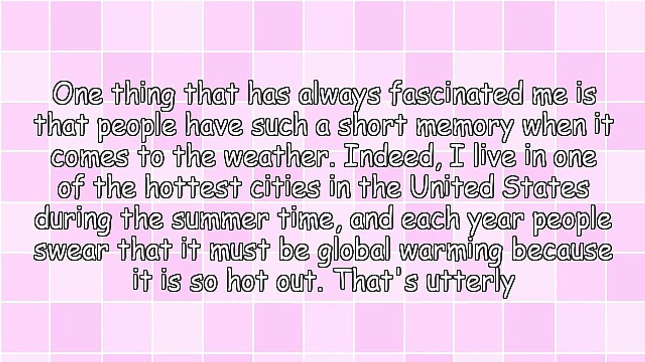 Hot Temperatures in January - Yes, But Let's Not Blame Global Warming CO2 Emissions