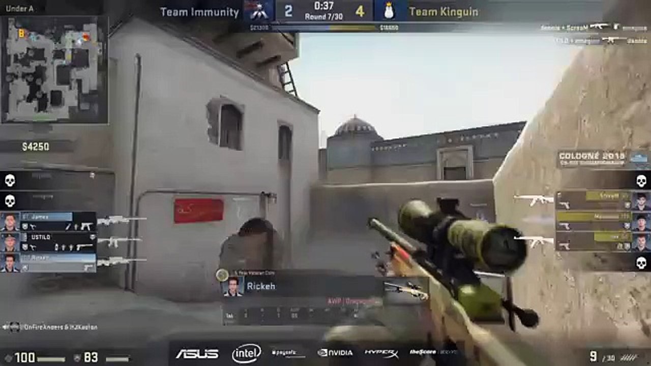 Enjoy your CS: GO VACation, Immunity Rickeh (Jumping AWP Shot at ESL One Cologne)