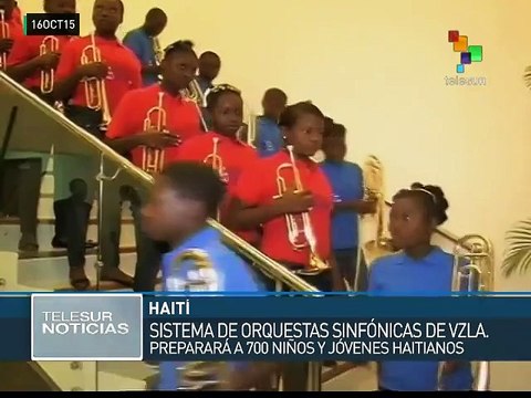 Sistema de Orquestas de Venezuela preparará a 700 niños haitianos