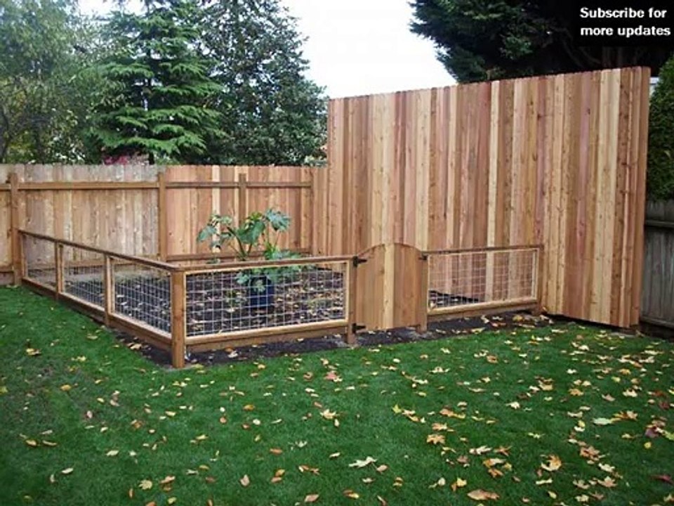 vinyl fencing for gardens | Fence ideas and designs