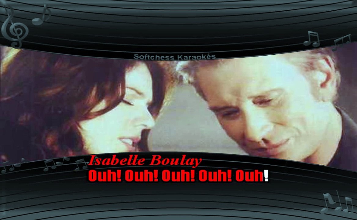 Karaoké Isabelle Boulay - Tout au bout de nos peines