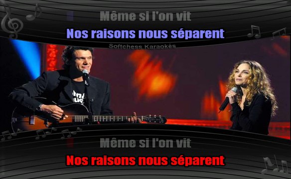 Karaoké Marc Lavoine - Je ne veux qu'elle