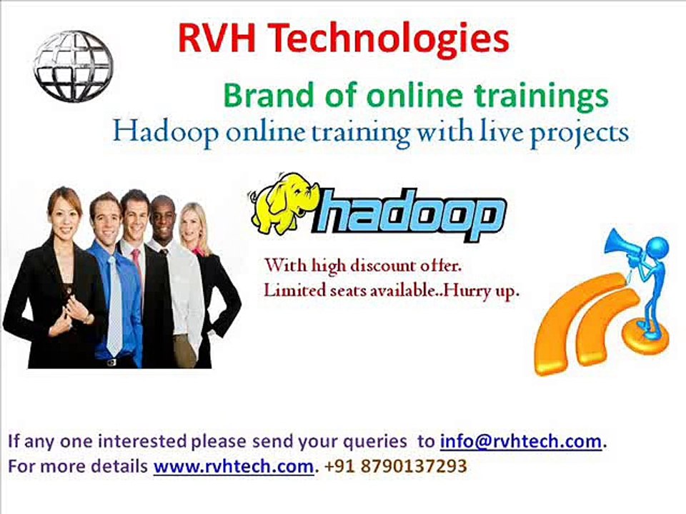 Hadoop online training with live project usa canada india low fees
