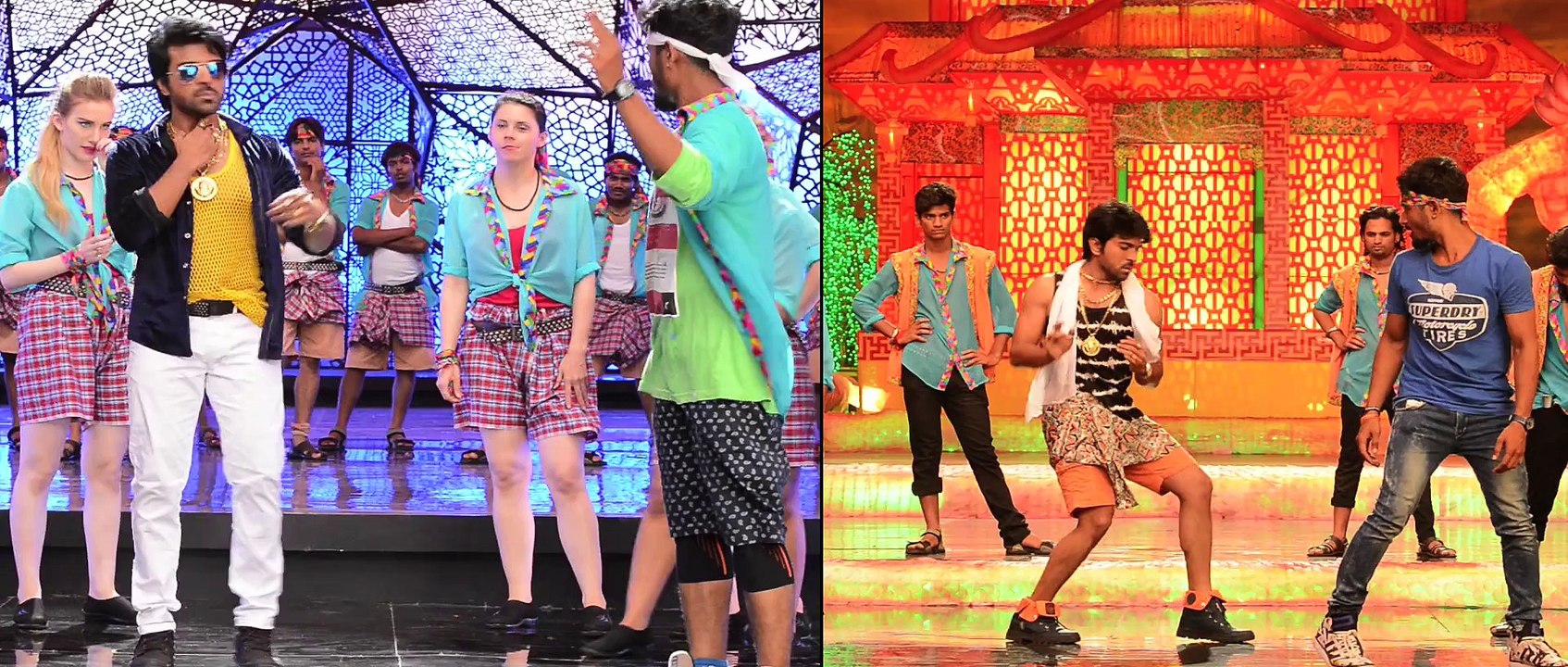 Ram Charan Bruce Lee Movie Title Song Making