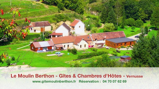 Chambres d'Hôtes - Allier en Auvergne à Vernusse - Le Moulin Berthon Gites et Chambres