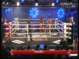 Charles FRANCOIS vs Rachid MAGMADI 1er combat A1- KICKBOXING TOUR  15.10.2015 LYON