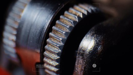 Baton d'encens qui brule, filmé en Macro! Hypnotisant!