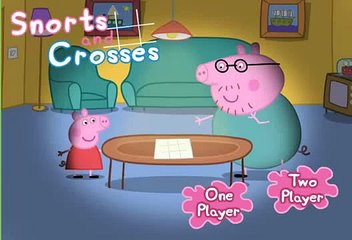 Peppa Pig Snort and Crosses Game for Kids in English 2014
