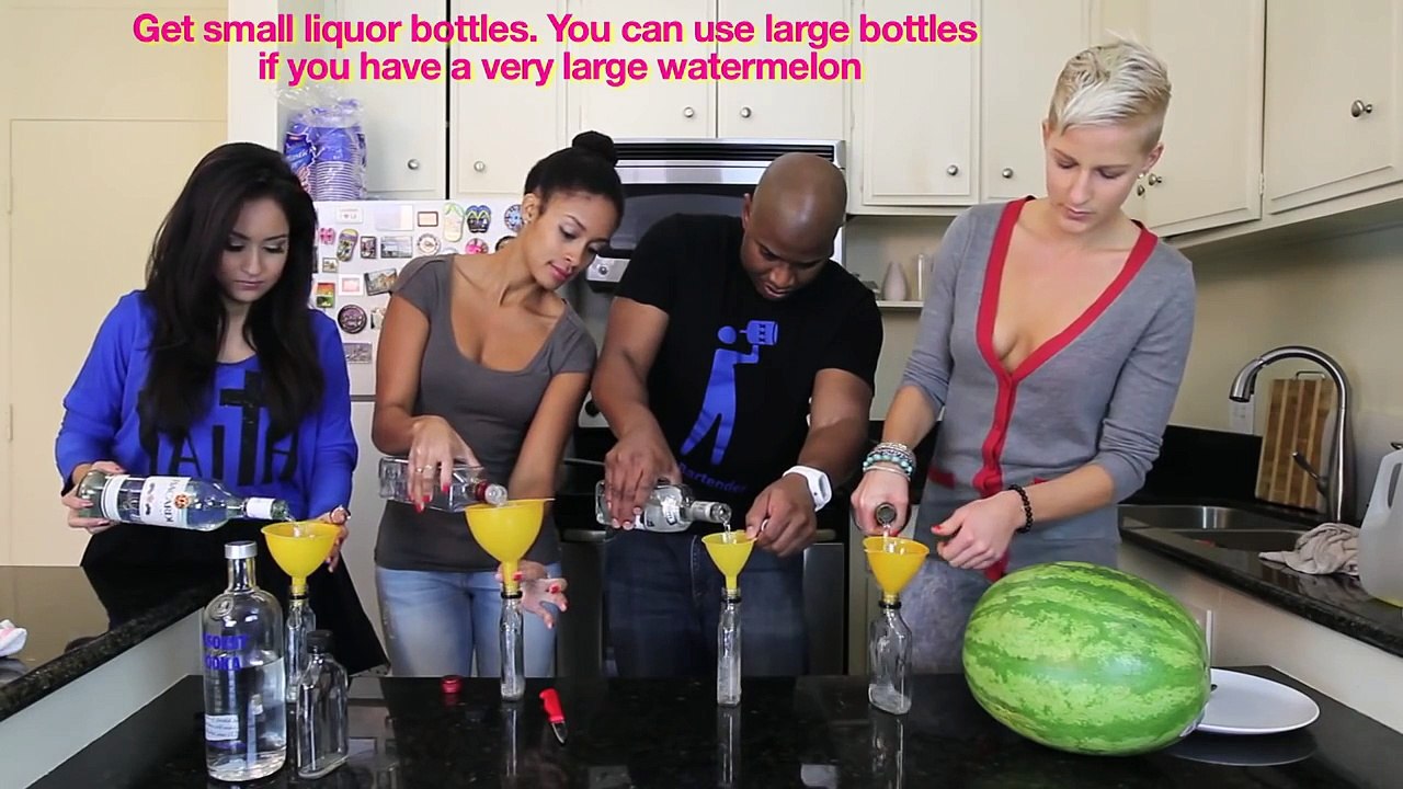 Vodka Watermelon! Tipsy Bartender
