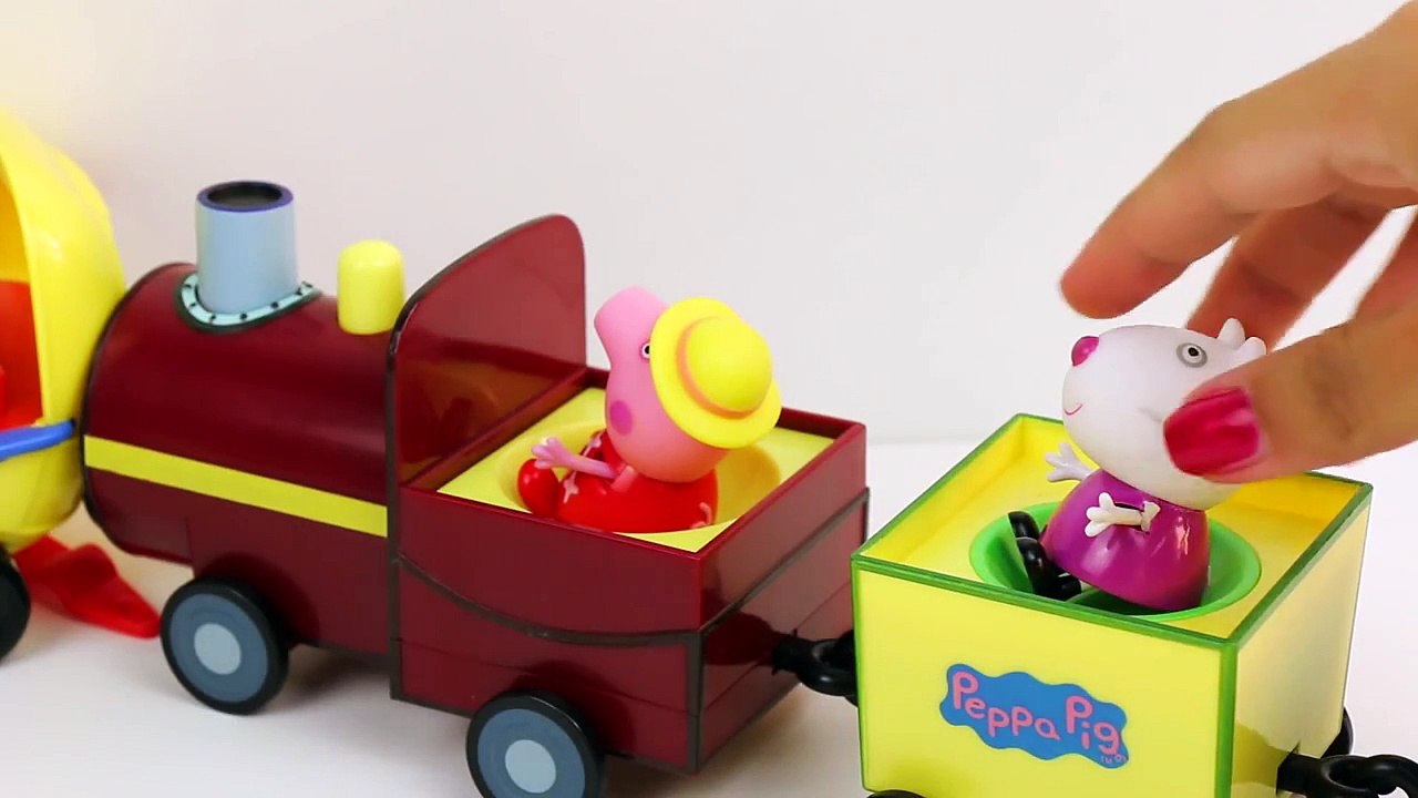 Peppa Pig Suzy Sheep Play Doh Ice cream break with Rebecca Ice cream van
