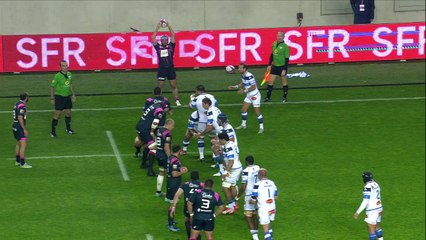 TOP 14 - Paris – Castres 22-9 - ESSAI Hugo Bonneval (SUA) - Saison 2015/2016