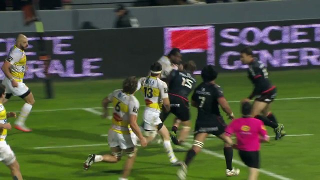 TOP 14 - Toulouse – La Rochelle : 39-22 - ESSAI Benjamin Lapeyre (ASR) - Saison 2015/2016