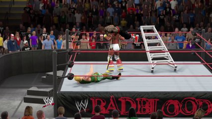 WWE 2K15 guile v the ultimate warrior v the bloodgod